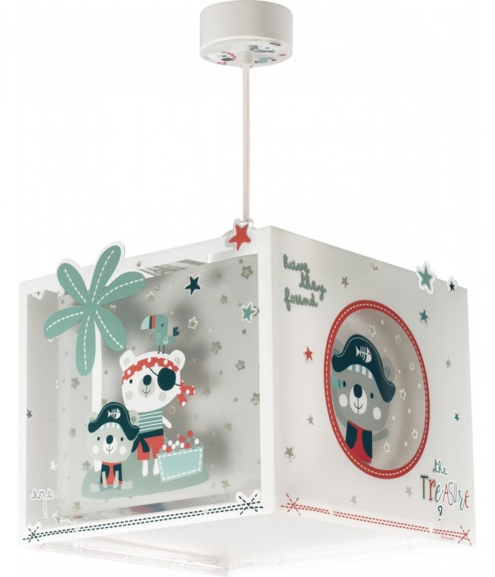 Lampada da soffitto a sospensione per bambini The Pirates Pirati