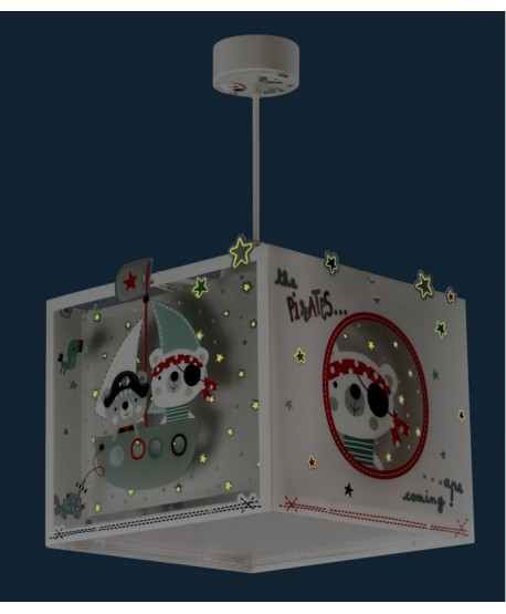 Lampada da soffitto a sospensione per bambini The Pirates Pirati