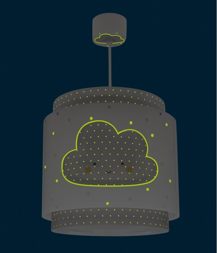 Lampada da soffitto a sospensione per bambini Baby Dreams Nuvola grigio
