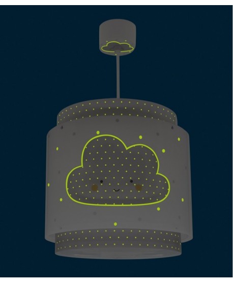 Children's hanging lamp Baby Dreams Cloud grey