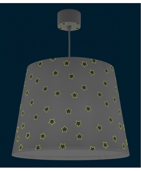 Lampada da soffitto a sospensione per bambini Star Light Stella bianca