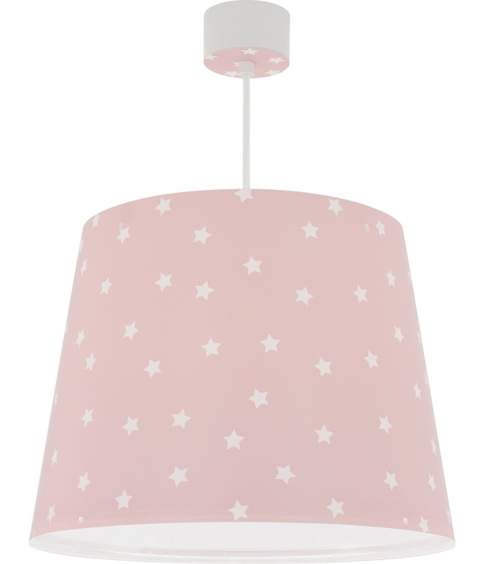 Lustre et lampe suspension Star Light Lumière Étoilée rose