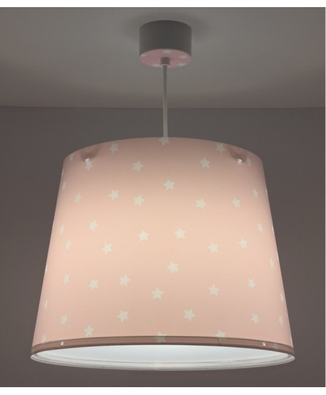 Lampada da soffitto a sospensione per bambini Star Light Stella rosa