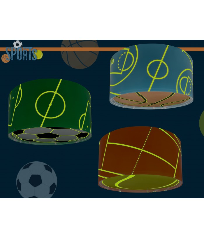 Plafon De Tecto infantil Football Futebol