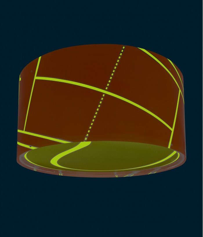 Plafoniera per bambini Tennis