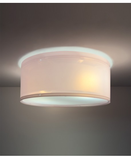 Plafon De Tecto Cor Rosa Color Light