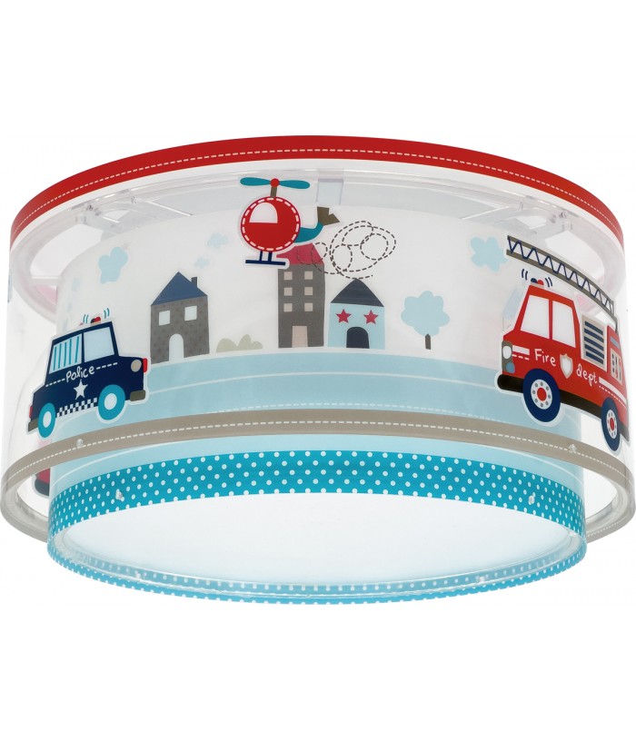 Children's ceiling light Police