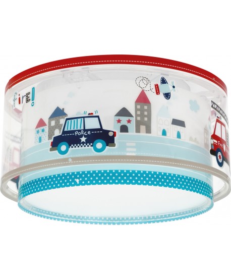 Children's ceiling light Police