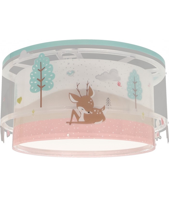 Plafon De Tecto infantil Loving Deer Cervo animais