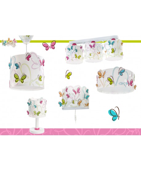 Plafoniera per bambini Butterfly Farfalla