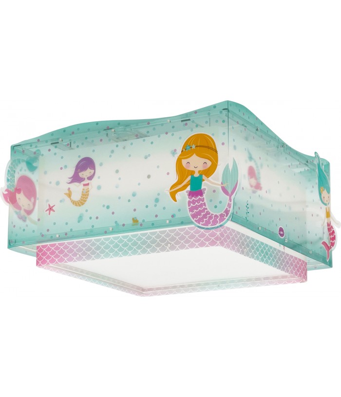Children's ceiling light Mermaids