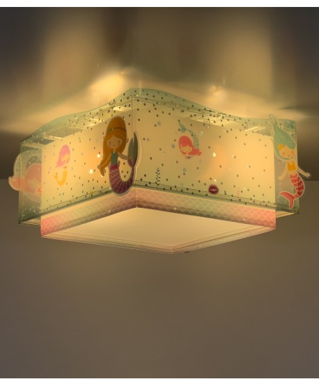 Plafon De Tecto infantil Mermaids Sereias