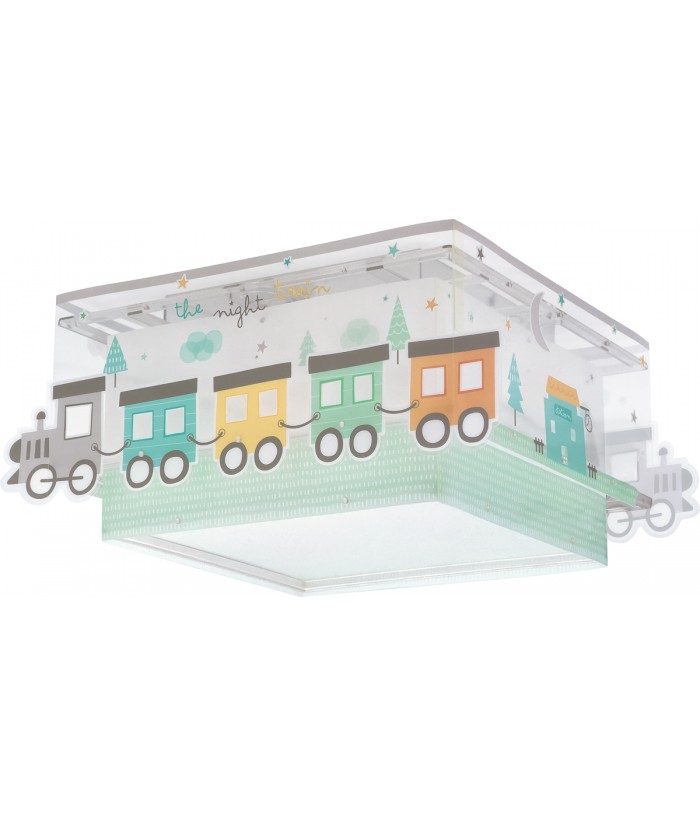 Plafoniera per bambini The Night Train treno