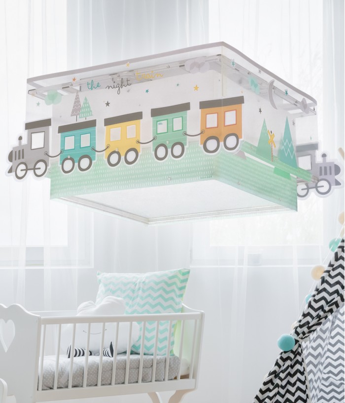 Children's ceiling light The Night Train