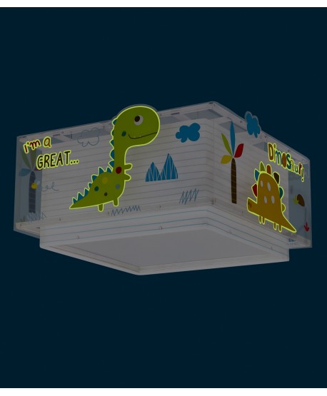 Children's ceiling light Dinos
