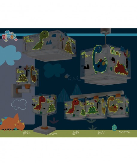 Plafon De Tecto infantil Dinos Dinossauros