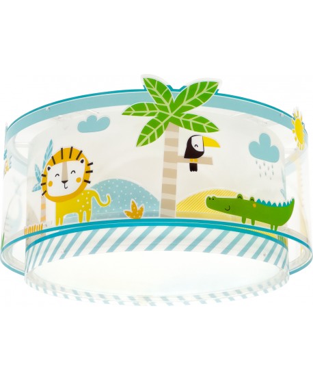 Plafón infantil My Little Jungle Animales Jungla