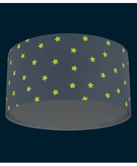 Plafonnier pour enfant Star Light Lumière Étoilée bleu