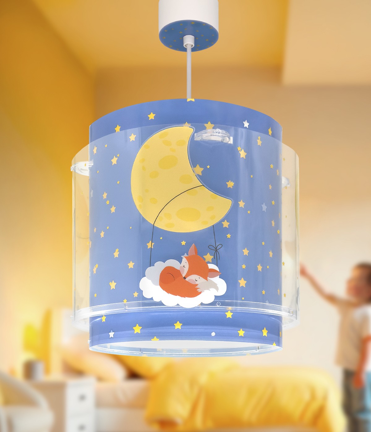 Children hanging lamp Moon Dreams