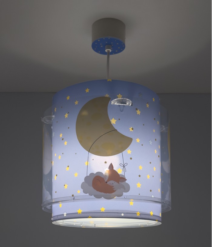 Candeeiro teto criança Moon Dreams Lua