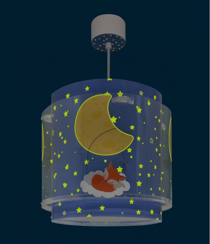 Children hanging lamp Moon Dreams