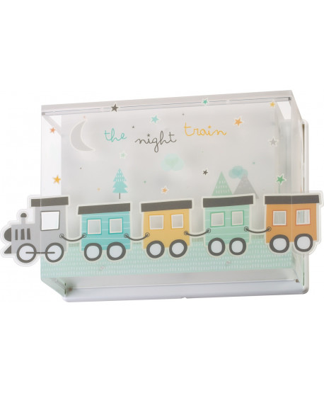 Aplique de pared infantil The Night Train Tren