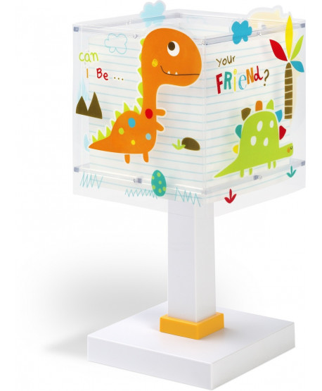 Lámpara de mesa infantil Dinos Dinosaurios