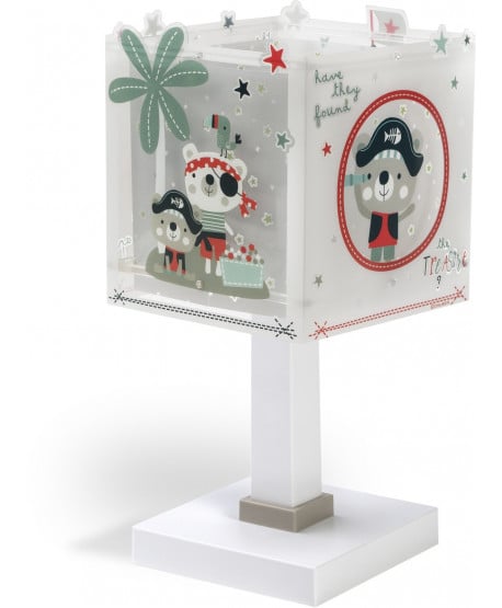 Table lamp for Kids The Pirates