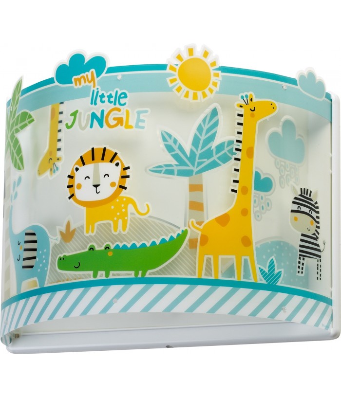 Aplique de pared infantil My Little Jungle Animeles Jungla