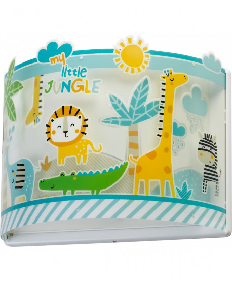 Aplique de pared infantil My Little Jungle Animeles Jungla