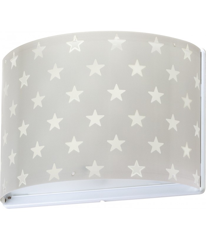 Aplique de pared Stars Estrellas gris