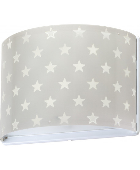 Aplique de pared Stars Estrellas gris