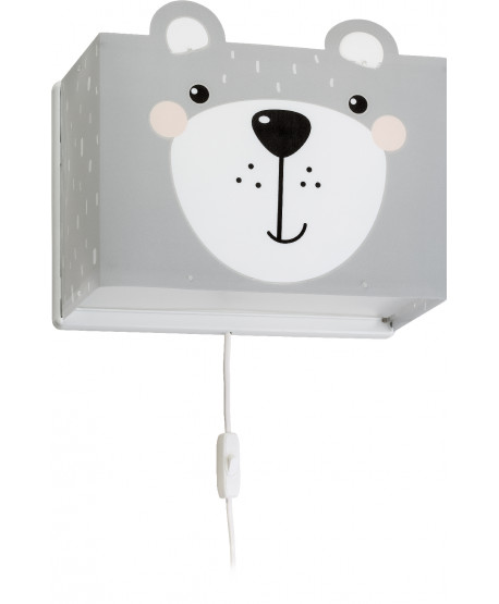 Aplique de pared infantil Little Teddy Pequeño Oso