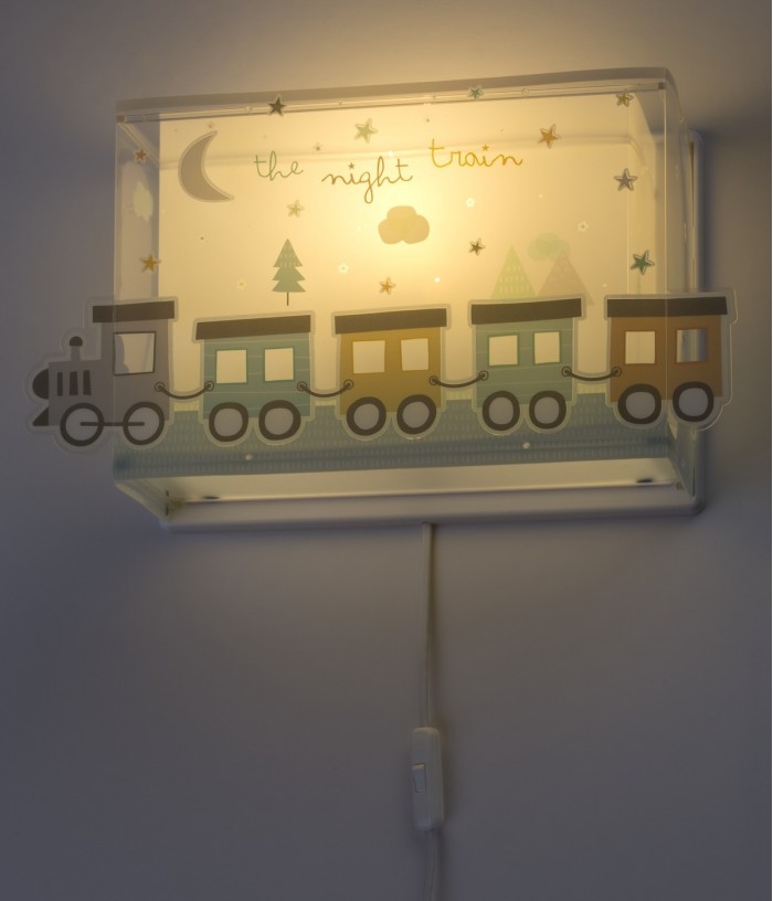 Wall lamp for Kids The Night Train