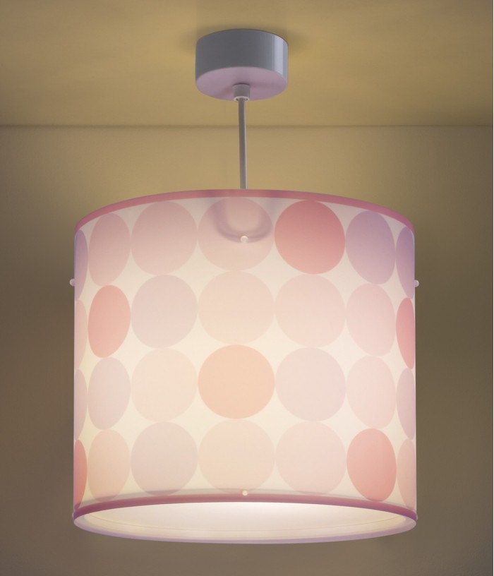 Hanging lamp Colors pink
