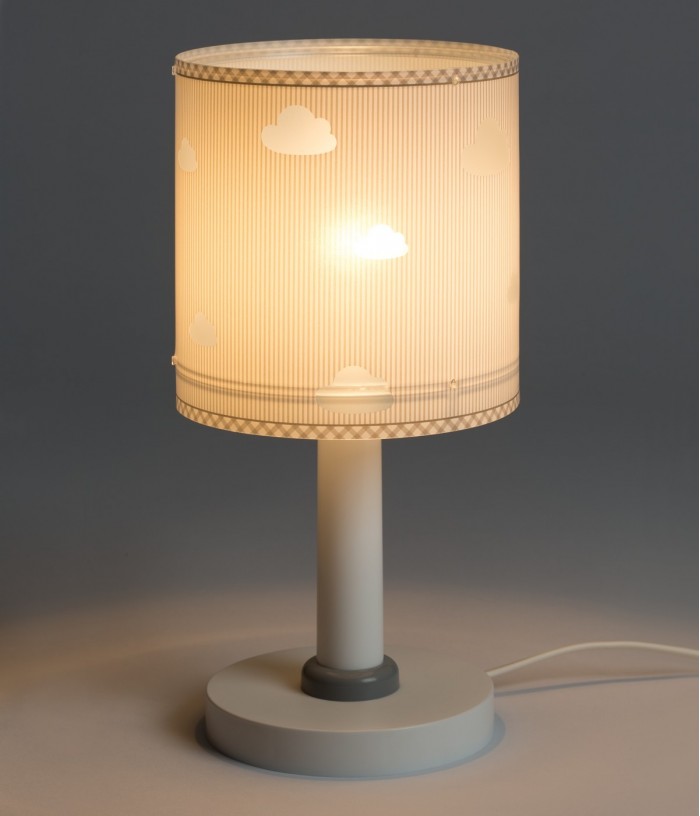 Table lamp for Kids Sweet Dreams gray