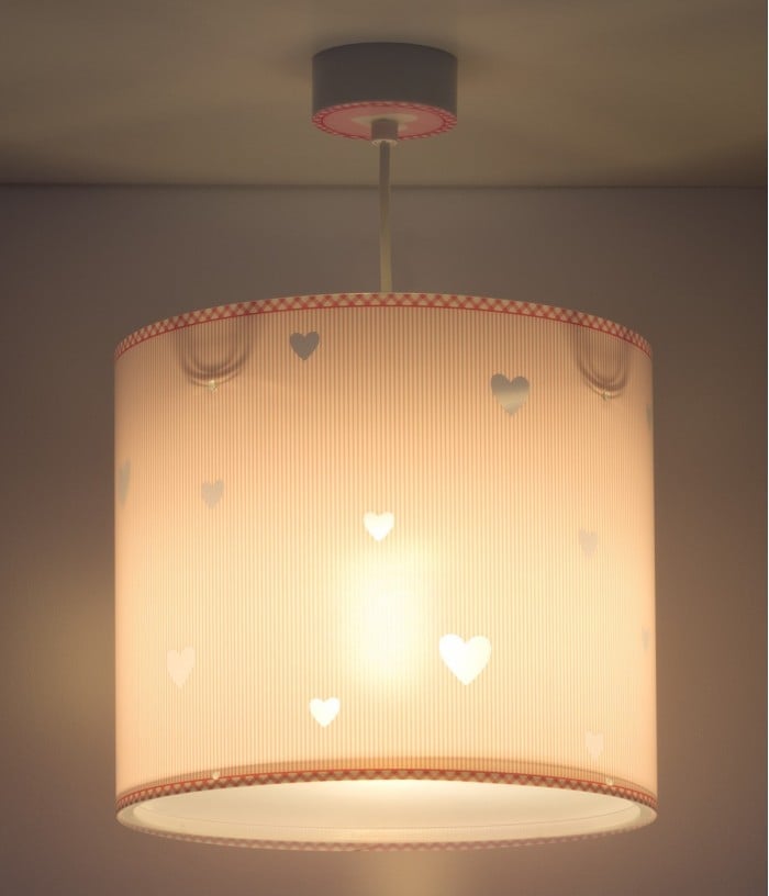 Hanging lamp for Kids Sweet Dreams pink