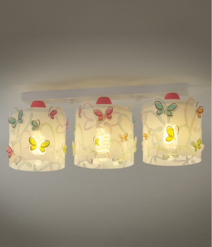 3 light ceiling lamp Butterfly