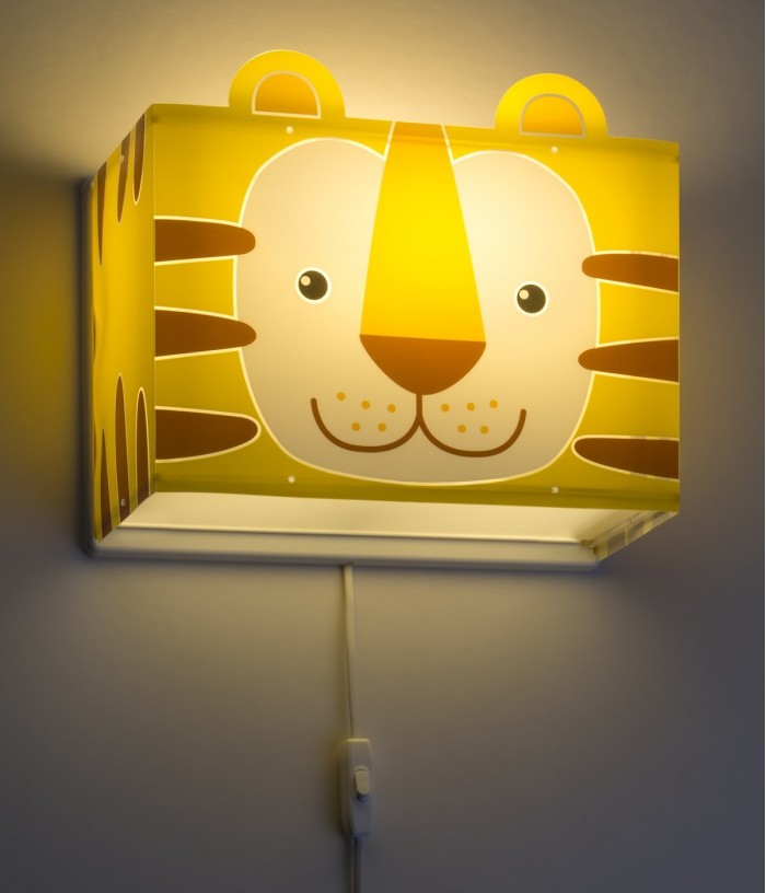 Aplique de pared infantil Little Tiger Pequeño Tigre