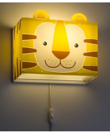 Aplique de pared infantil Little Tiger Pequeño Tigre