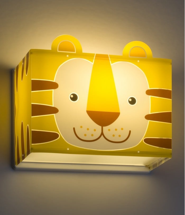Aplique de pared infantil Little Tiger Pequeño Tigre