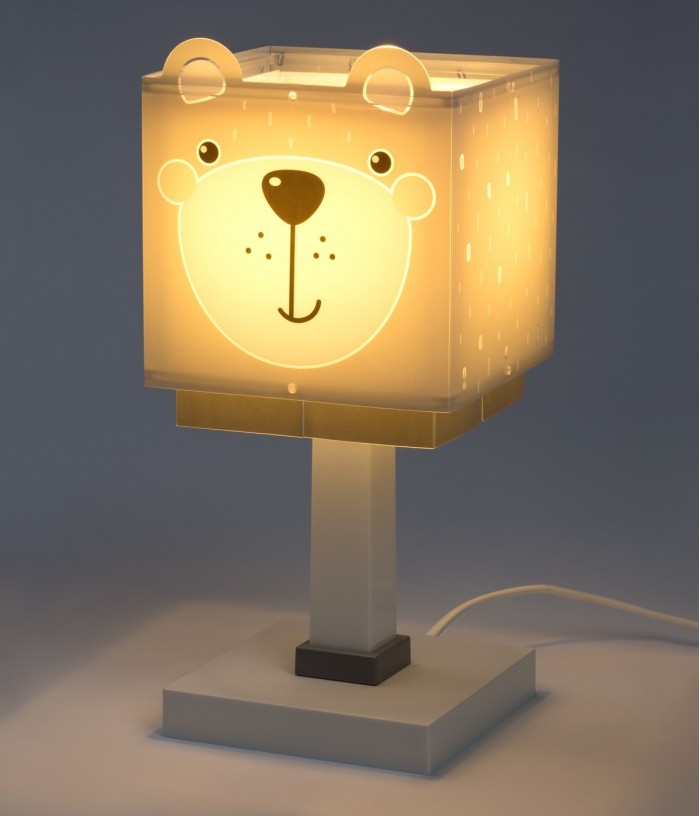 Lámpara de mesita infantil Little Teddy Pequeño Oso