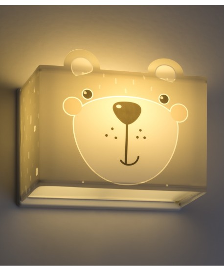 Aplique de pared infantil Little Teddy Pequeño Oso