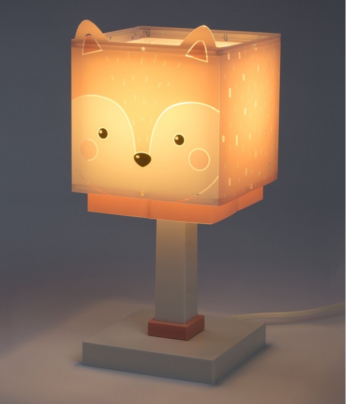 Lámpara de mesita infantil Little Fox