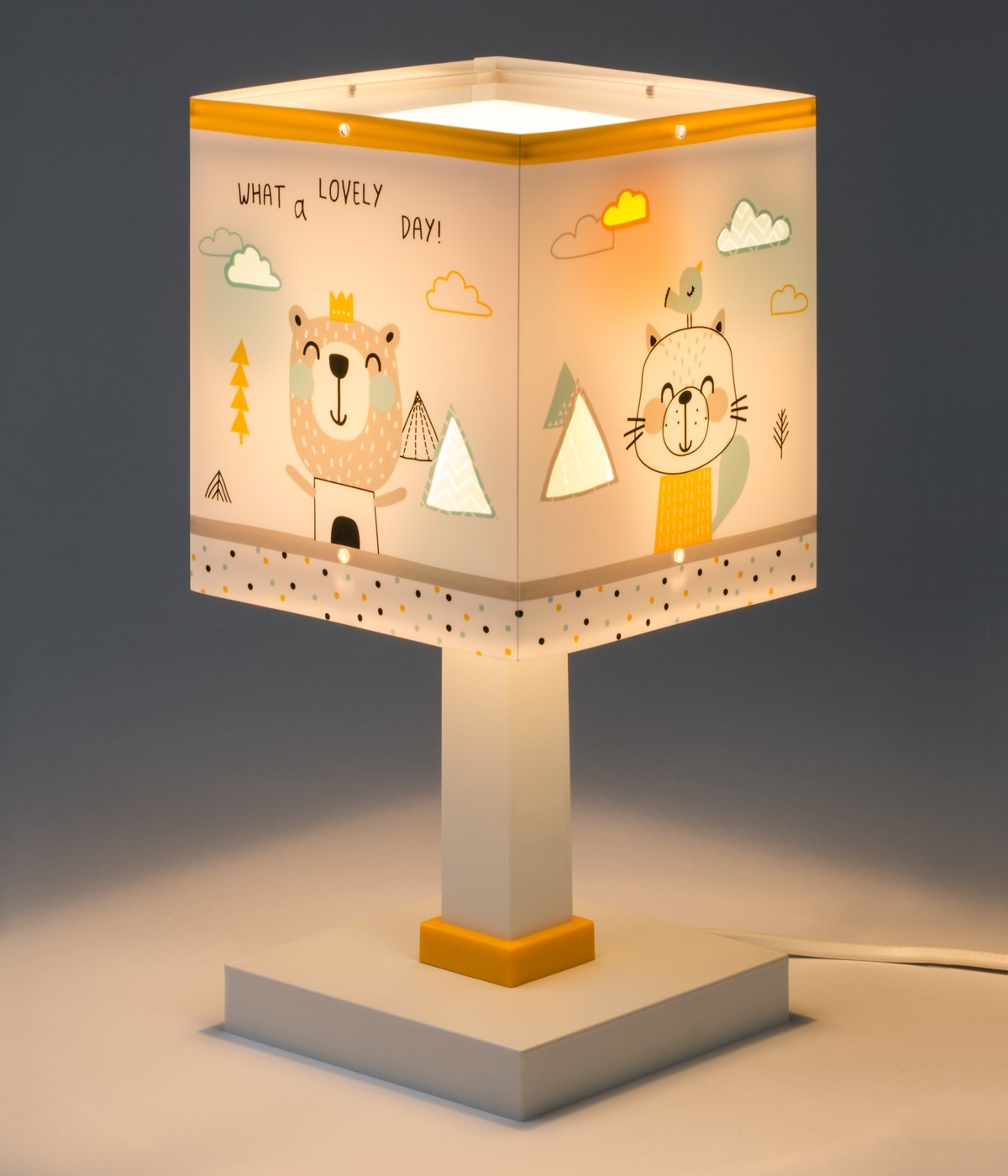 Table lamp for Children Hello Little