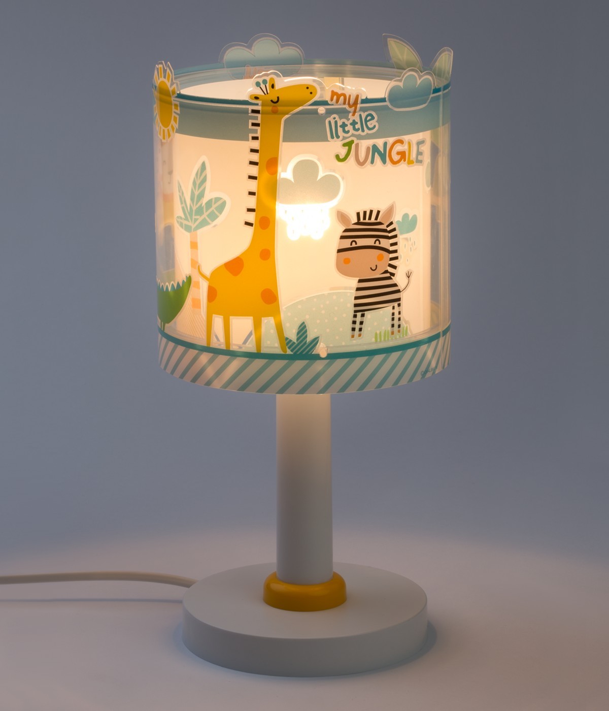 Lampe de chevet pour enfants My Little Jungle animaux