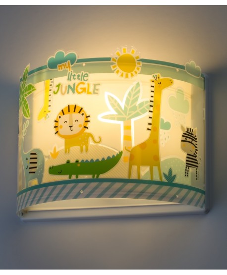 Aplique de pared infantil My Little Jungle Animeles Jungla