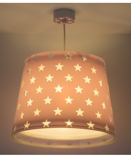 Lámpara de techo Stars malva