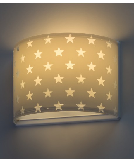 Aplique de pared Stars Estrellas gris