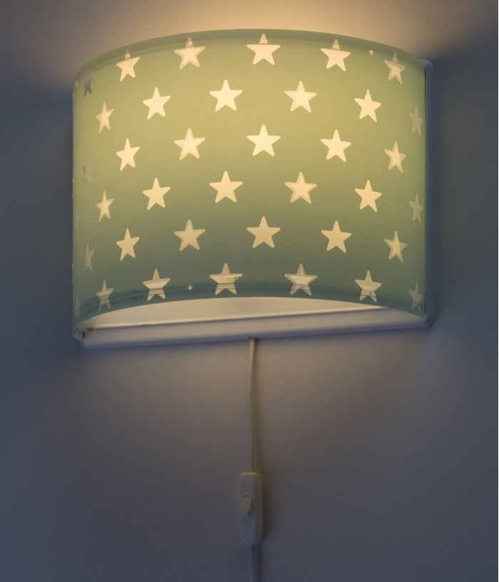 Applique Stars Stelle verde